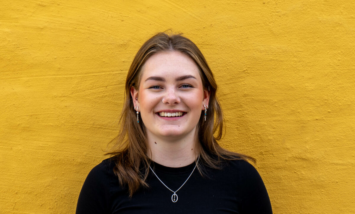 Påtroppande leiar i Elevorganisasjonen, Martine Løkken Svendsen, seier dei er bekymra for ekskludering, som følge av mangel på møteplassar. FOTO: Elevorganisasjonen